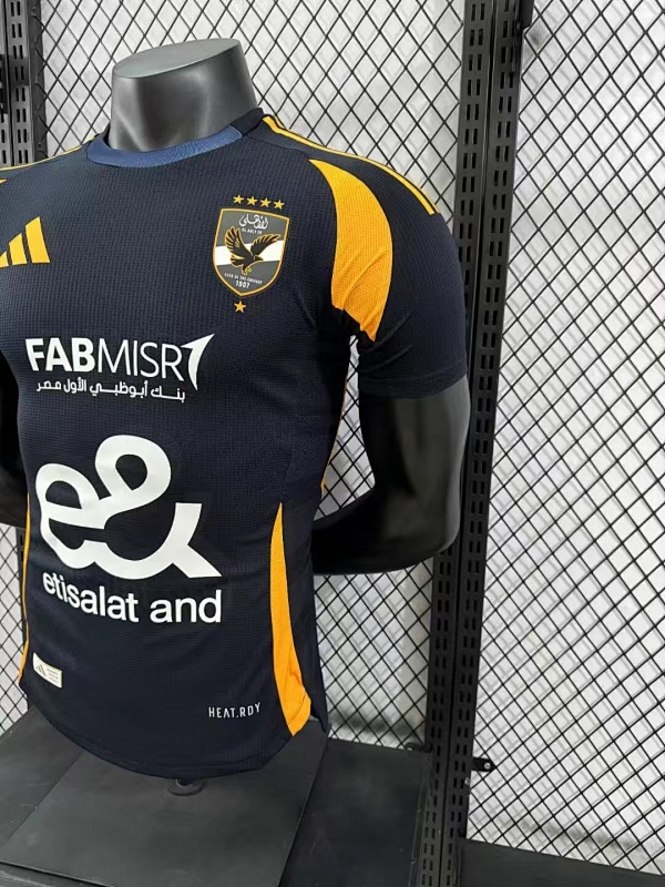 Al Ahli Visitante Versión Jugador 2024/25 (Negra) 7