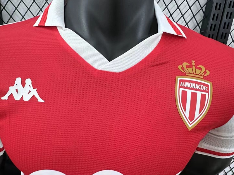 AS Monaco Local Versión Jugador 2024/25 (Roja) 3