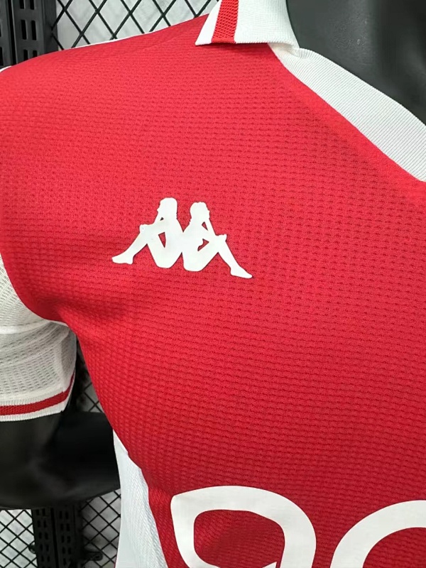 AS Monaco Local Versión Jugador 2024/25 (Roja) 4
