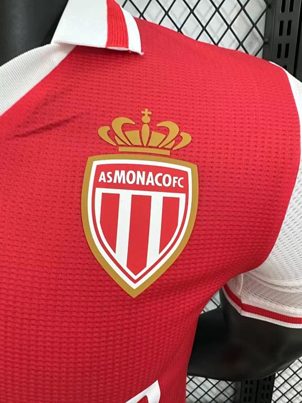 AS Monaco Local Versión Jugador 2024/25 (Roja) 5