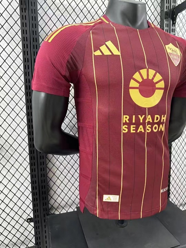 AS Roma Local Versión Jugador 2024/25 (Granate) 6