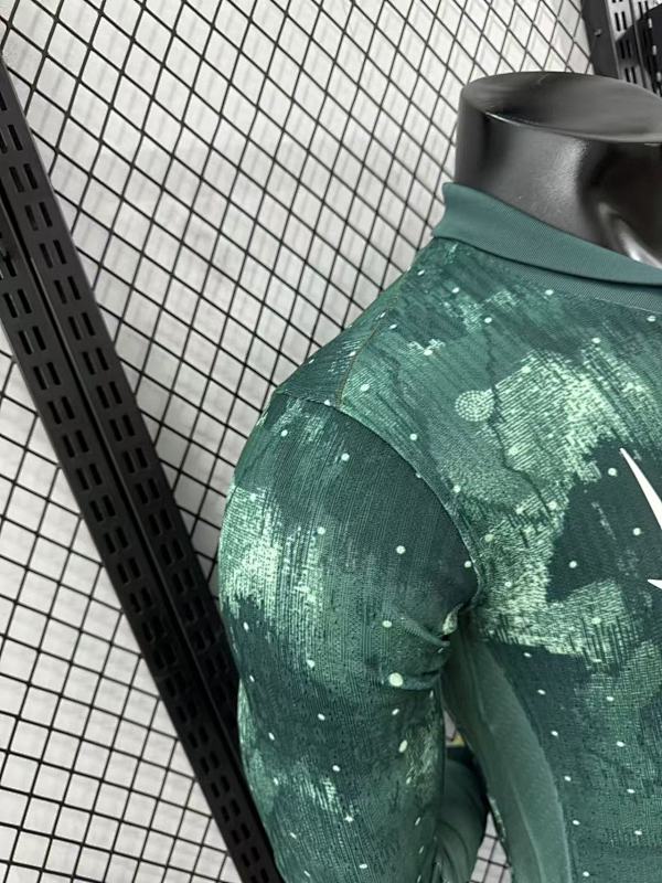 Tottenham Hotspur Tercera Versión Jugador 2024/25 (Verde, Manga Larga) 8