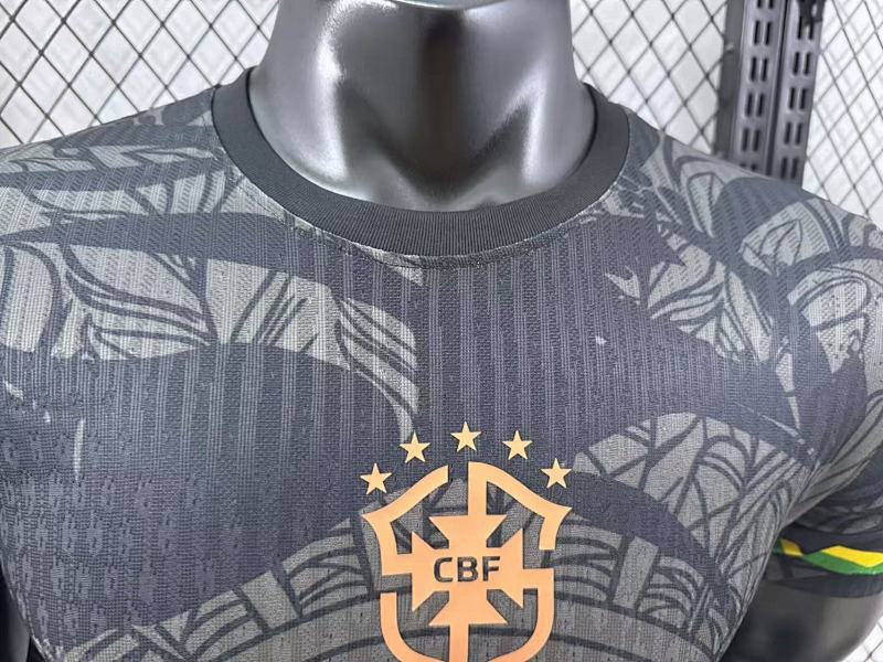 Brasil Edición Especial Diseño 2 Versión Jugador 2024/25 (Gris) 3