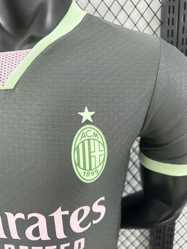 AC Milan Tercera Versión Jugador 2024/25 (Gris) 5