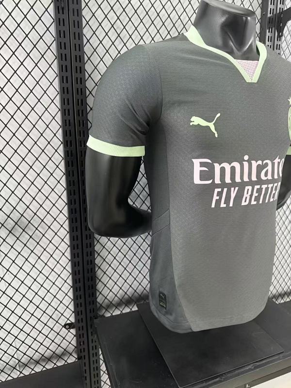 AC Milan Tercera Versión Jugador 2024/25 (Gris) 6