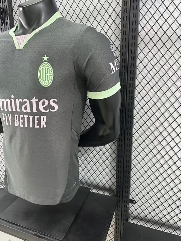 AC Milan Tercera Versión Jugador 2024/25 (Gris) 7