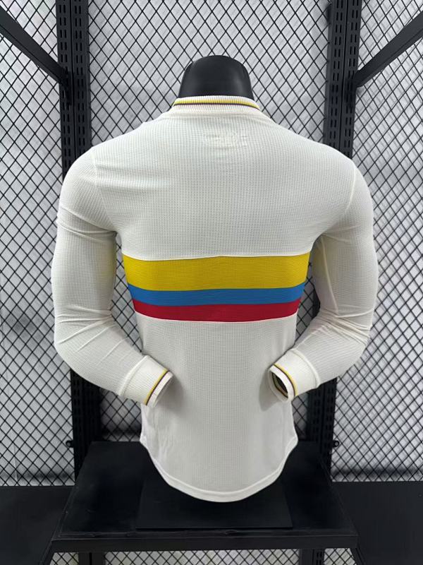 Colombia Edición Especial Versión Jugador (Blanca, Manga Larga) 2