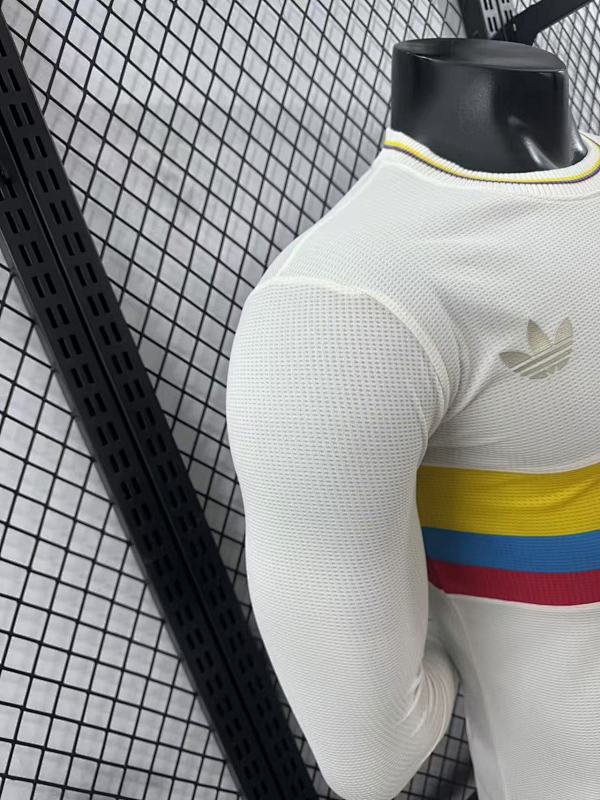 Colombia Edición Especial Versión Jugador (Blanca, Manga Larga) 8