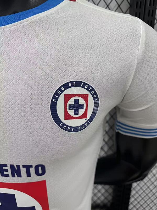 Cruz Azul Visitante Versión Jugador 2024/25 (Blanca) 5