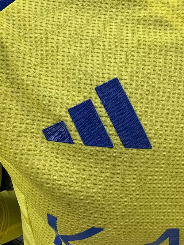 Al Nassr Local Versión Jugador 2024/25 (Amarilla, Manga Larga) 4