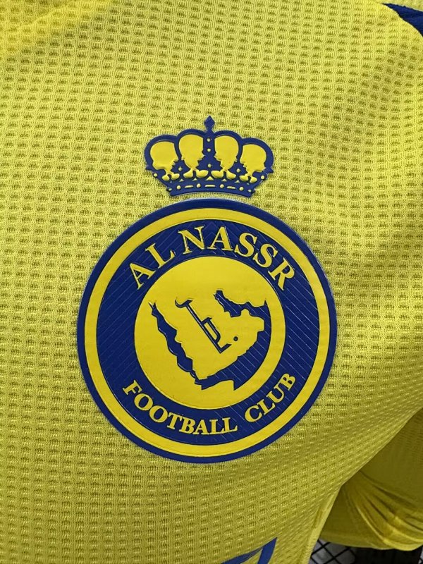 Al Nassr Local Versión Jugador 2024/25 (Amarilla, Manga Larga) 5