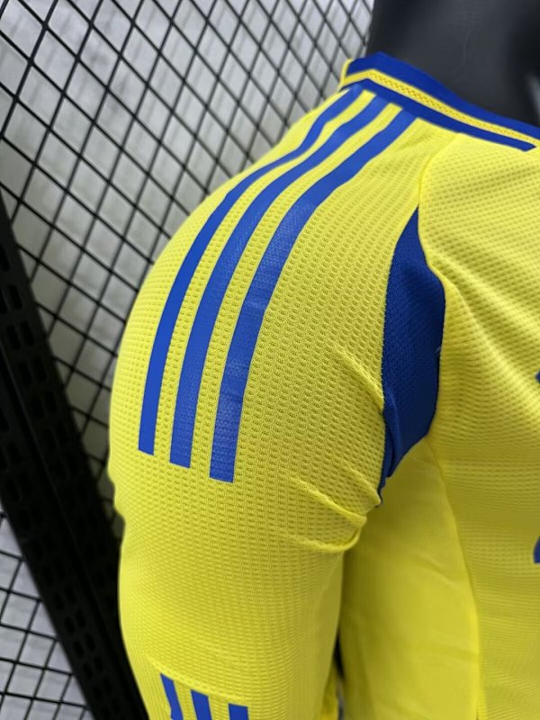 Al Nassr Local Versión Jugador 2024/25 (Amarilla, Manga Larga) 8