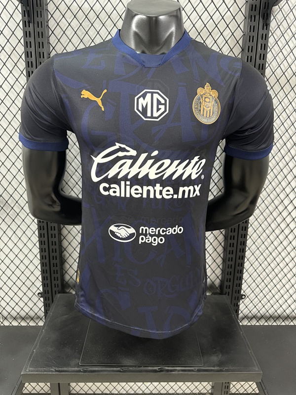 Tigres UANL Tercera Versión Jugador 2024/25 (Azul Marino)
