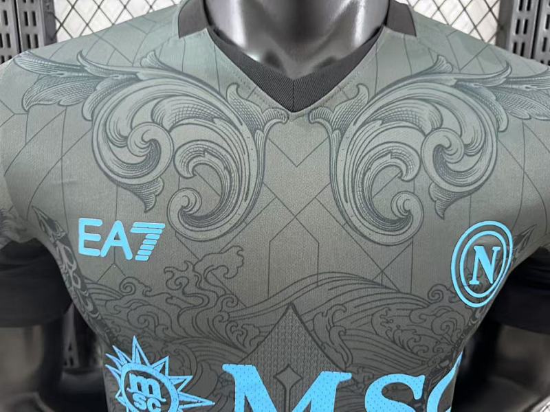 Napoli Tercera Versión Jugador 2024/25 (Gris) 3