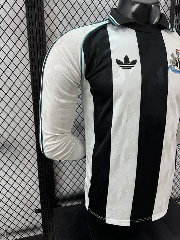 Newcastle United Edición Retro 2024/25 (Blanca, Manga Larga) 6