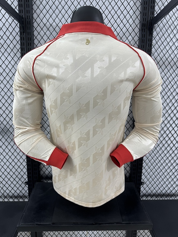 Bayern Munich Edición Retro 2024/25 (Beige, Manga Larga) 2