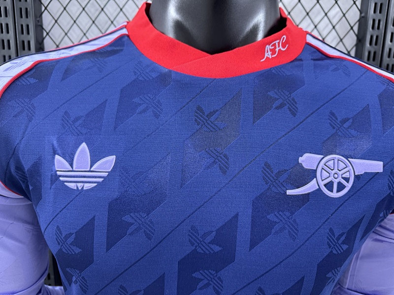 Arsenal Edición Retro 2024/25 (Azul, Manga Larga) 3