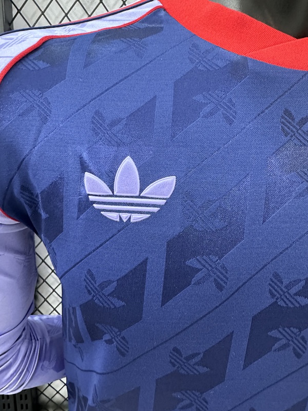 Arsenal Edición Retro 2024/25 (Azul, Manga Larga) 4