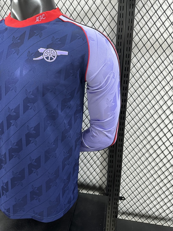 Arsenal Edición Retro 2024/25 (Azul, Manga Larga) 7