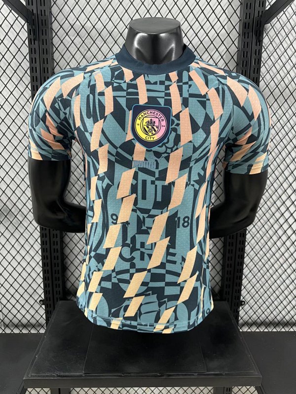 Manchester City Edición Especial Diseño 2 Versión Jugador (Azul)
