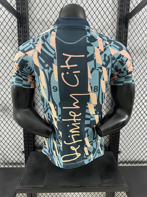 Manchester City Edición Especial Diseño 2 Versión Jugador (Azul) 2
