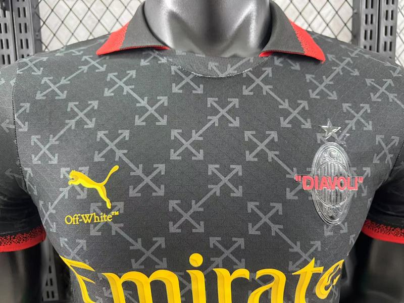 AC Milan Cuarta Versión Jugador 2024/25 (Negra) 3