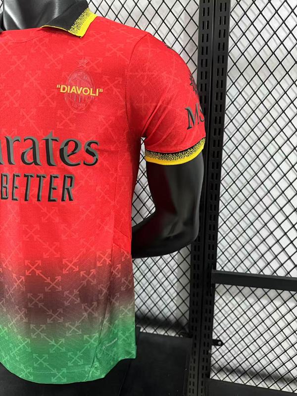 AC Milan Cuarta Versión Jugador 2024/25 (Roja) 7