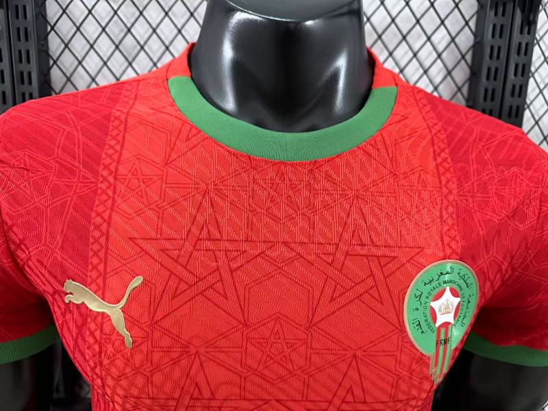 Marruecos Local Versión Jugador 2024 (Roja) 3