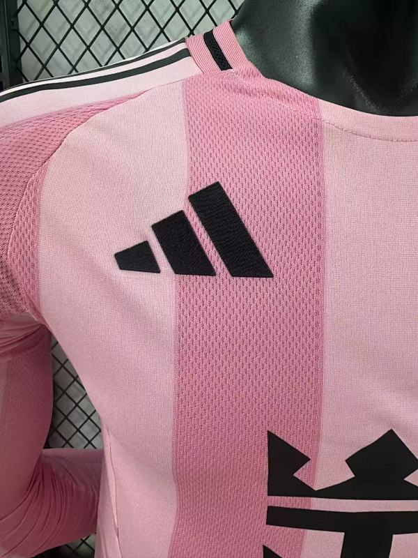Inter Miami Local Versión Jugador 2025/26 (Rosa, Manga Larga) 4