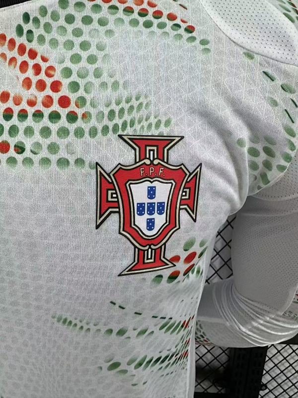 Portugal Visitante Versión Jugador 2025/26 (Blanca, Manga Larga) 5