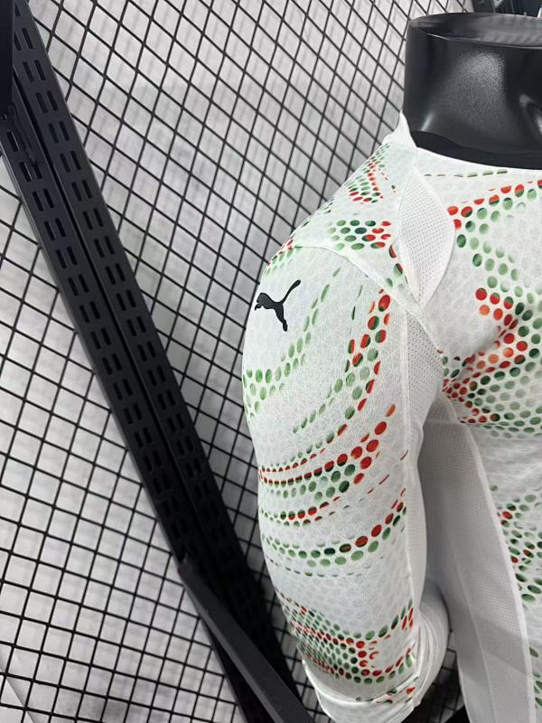 Portugal Visitante Versión Jugador 2025/26 (Blanca, Manga Larga) 8