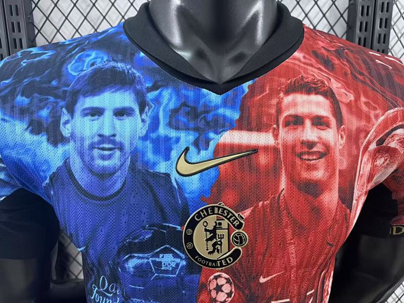 Manchester United Edición Especial Versión Jugador 2025/26 (Roja y Azul) 3