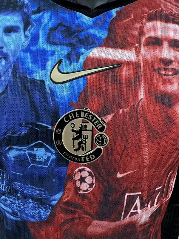 Manchester United Edición Especial Versión Jugador 2025/26 (Roja y Azul) 4