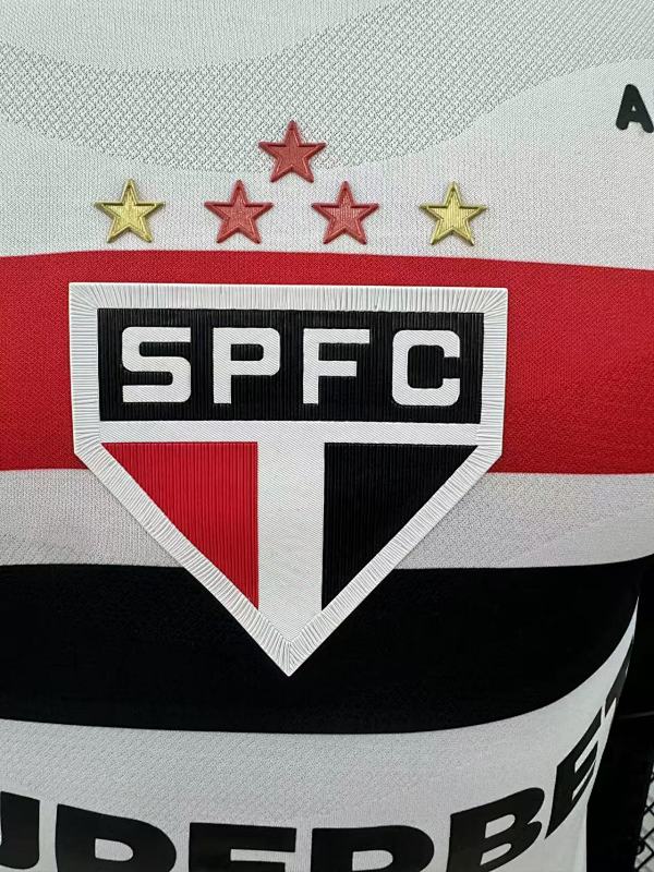 São Paulo Local Versión Jugador 2025/26 (Blanca) 3