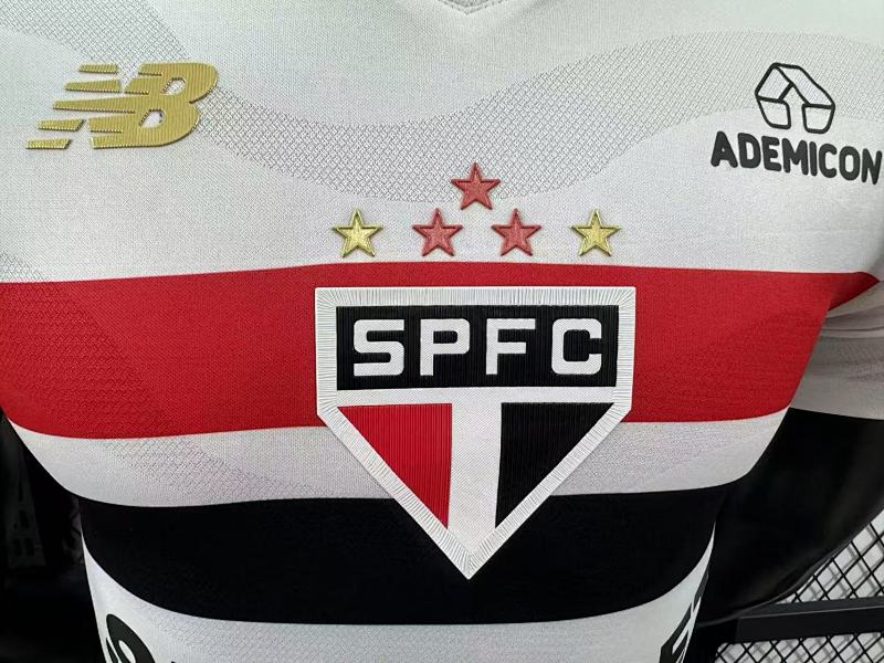 São Paulo Local Versión Jugador 2025/26 (Blanca) 4