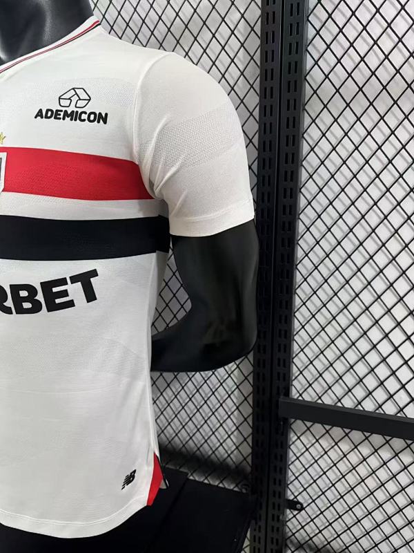 São Paulo Local Versión Jugador 2025/26 (Blanca) 7