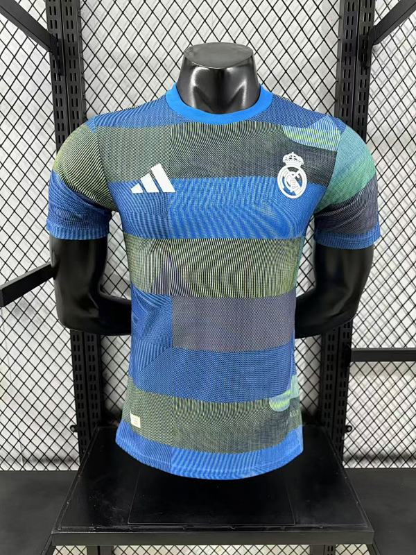 Real Madrid Camiseta de Entrenamiento Versión Jugador 2025/26 (Azul)