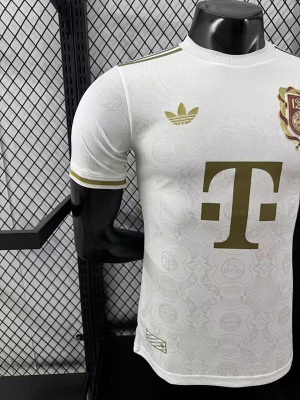 Bayern Munich 125 Aniversario Diseño 2 Versión Jugador (Blanca) 6