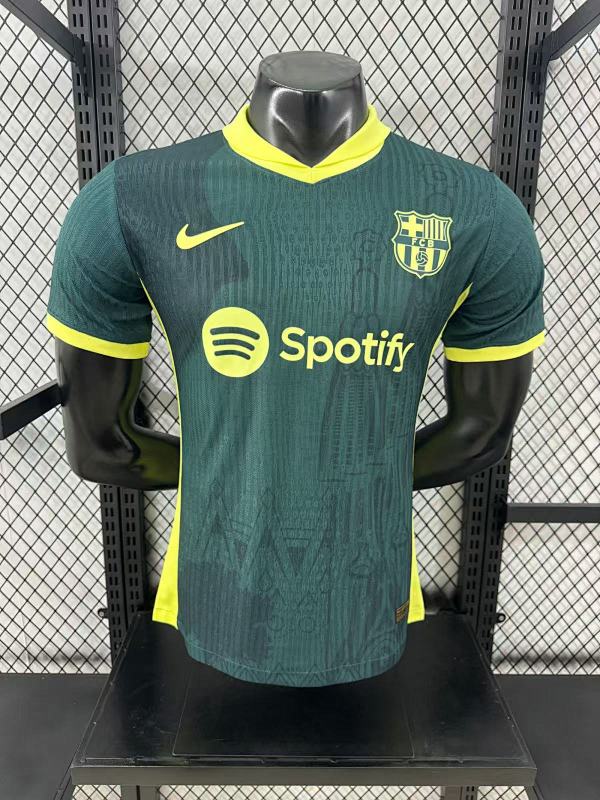 FC Barcelona Edición Especial Diseño 2 Versión Jugador (Verde)