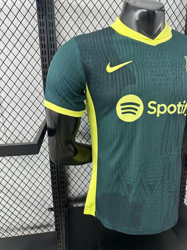 FC Barcelona Edición Especial Diseño 2 Versión Jugador (Verde) 6