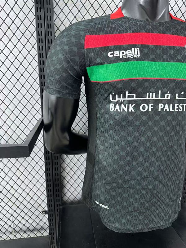 Palestina Visitante Versión Jugador 2025/26 (Negra) 6