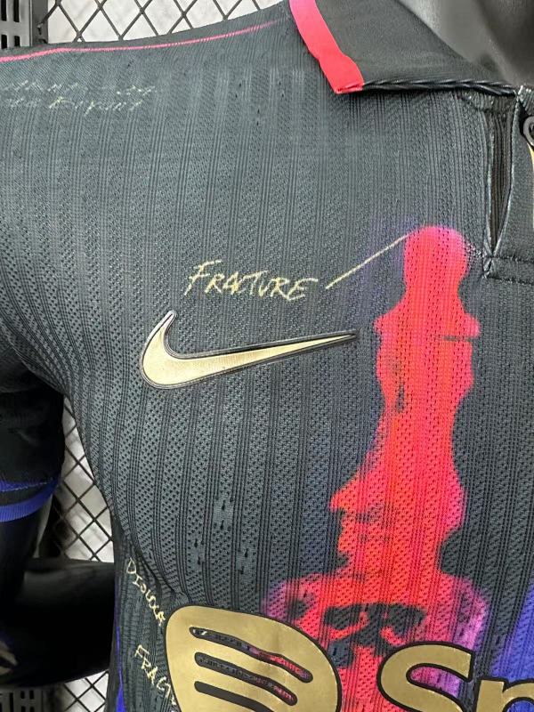 FC Barcelona Edición Especial Diseño 6 Versión Jugador (Negra) 4