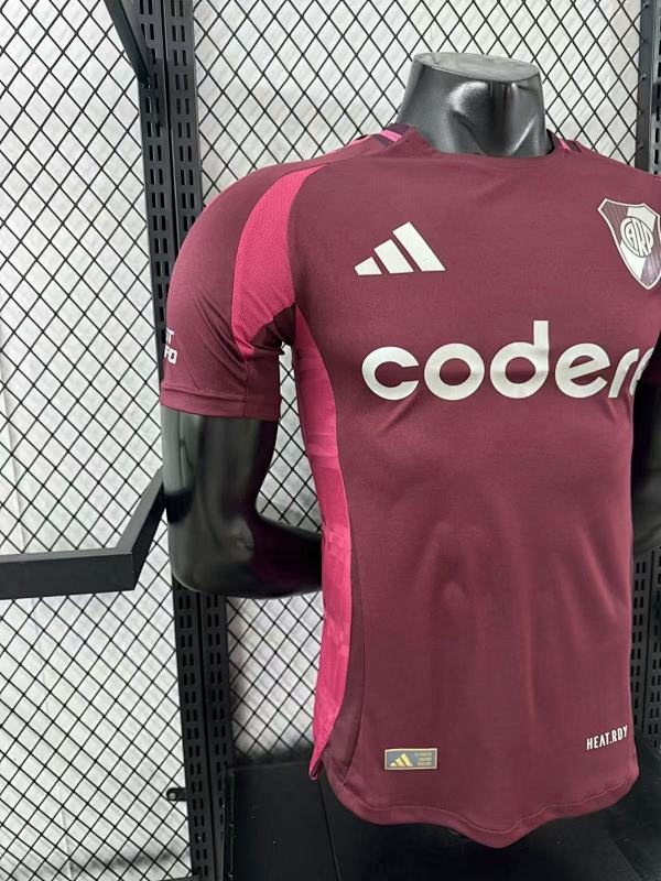 River Plate Visitante Versión Jugador 2024/25 (Granate) 8