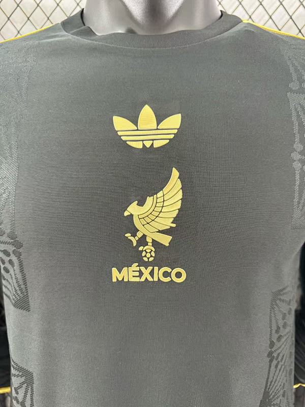 México Edición Especial Versión Jugador 2025/26 (Gris, Manga Larga) 4