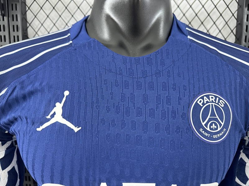 Paris Saint-Germain Cuarta Versión Jugador 2024/25 (Azul, Manga Larga) 3