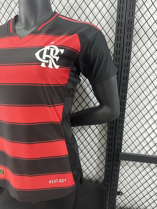 Flamengo Local Versión Mujer 2025/26 (Negra) 7