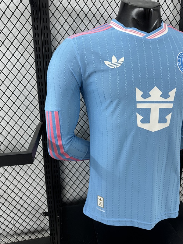 Inter Miami Tercera Versión Jugador 2025/26 (Celeste, Manga Larga) 6