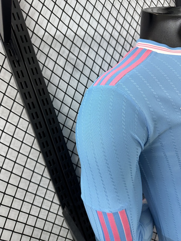 Inter Miami Tercera Versión Jugador 2025/26 (Celeste, Manga Larga) 8