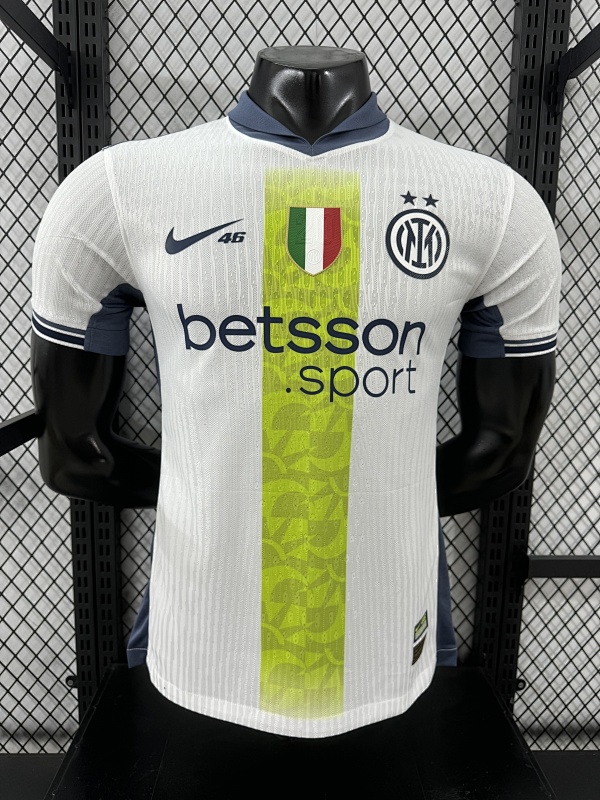 Inter Milan Edición Especial Diseño 2 Versión Jugador (Blanca)