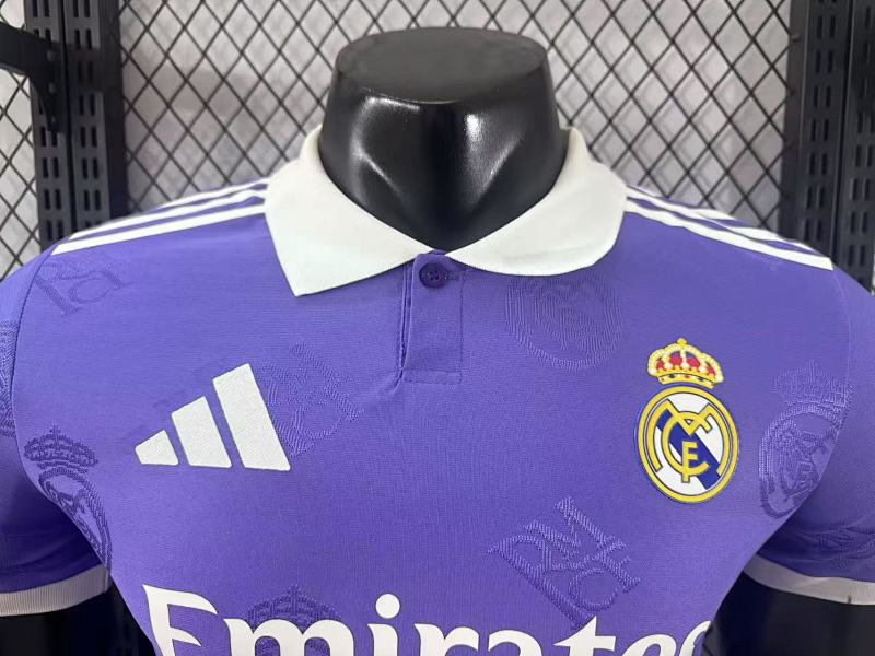 Real Madrid Edición Especial Versión Jugador (Morada, Manga Larga) 3